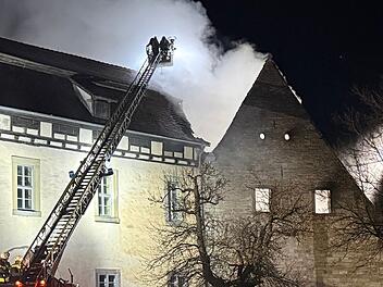 Brand in berühmter Runneburg Brand in berühmter Runneburg