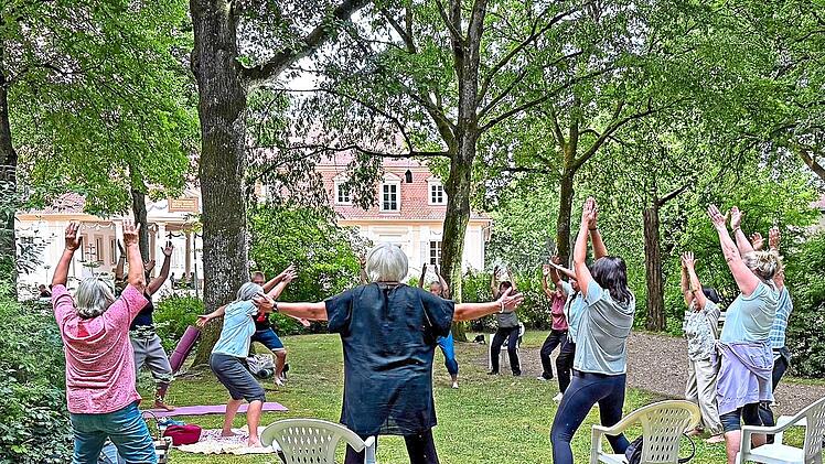 Qi Gong in Bad Bocklet. Linda Voll