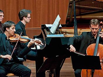 Das Aramis Trio begeisterte das Publikum bei seinem Gastspiel im Kongresshaus. Foto: Jochen Berger