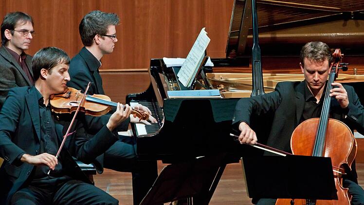 Das Aramis Trio begeisterte das Publikum bei seinem Gastspiel im Kongresshaus. Foto: Jochen Berger
