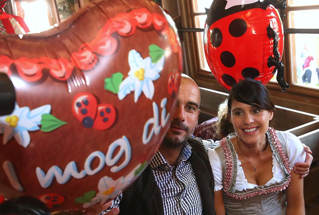 Wiesn-Besuch des FC Bayern München