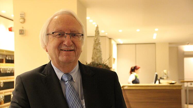 Heinz Stempfle, Kreisvorsitzender des Bayerischen Hotel- und Gaststättenverbandes in Bad Kissingen. Foto: Benedikt Borst
