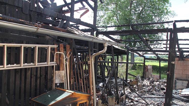 Großbrand in Hutschdorf Foto: Andreas Schmitt