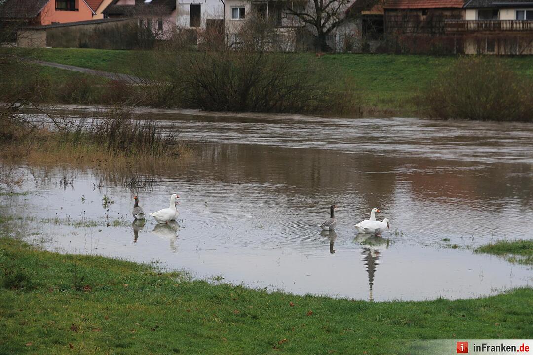 Überschwemmung in Oberfranken - Kemmern