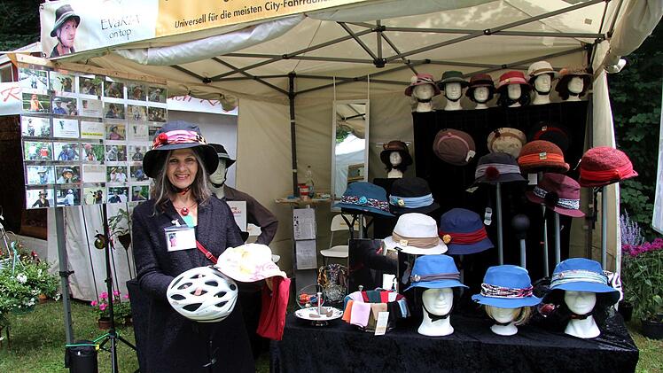 Die Nürnbergerin Eva-Maria Burner war vom Schlosspark begeistert und würde wiederkommen.  Foto: Richard Sänger
