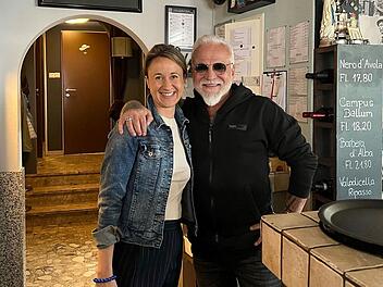 Nino de Angelo im Laufer Restaurant "S&uuml;dlich"