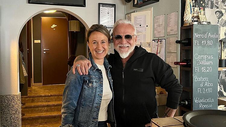 Nino de Angelo im Laufer Restaurant "S&uuml;dlich"