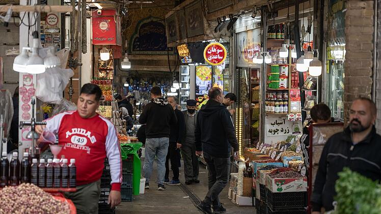 Iranische Hauptstadt Teheran