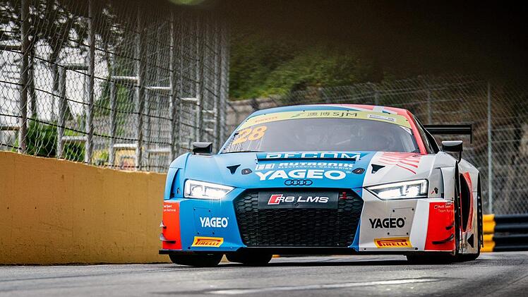 Haases Audi R8 LMS des Audi-Sport-Teams Rutronik. Foto: Ferdi Kräling Motorsport-Bild