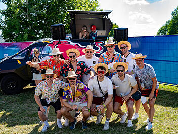 Erstklassiges Festivalfeeling