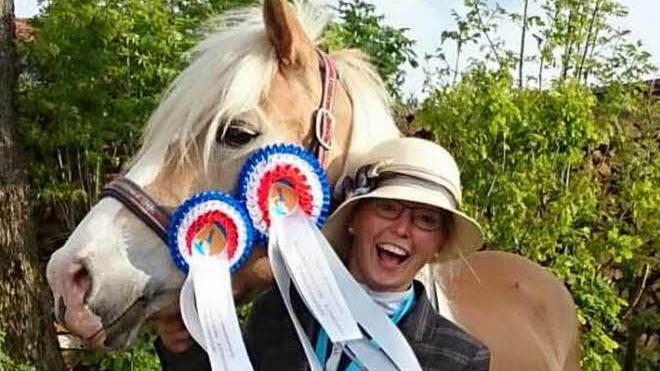 Silke Kotzer bejubelte Rang 2.