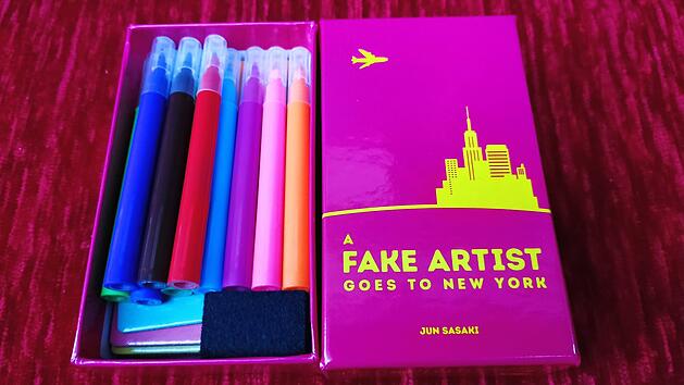 A Fake Artist Goes To New York: Rezension des Künstler-Suchspiels