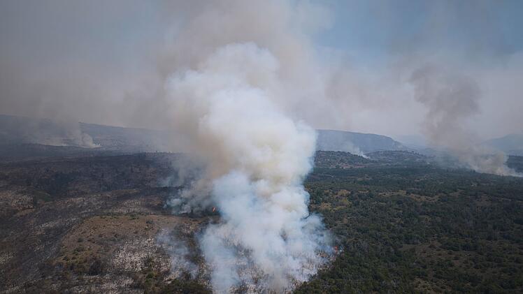 Waldbr&auml;nde in Argentinien