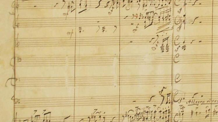 "Sinfonia tragica" (Autograf)