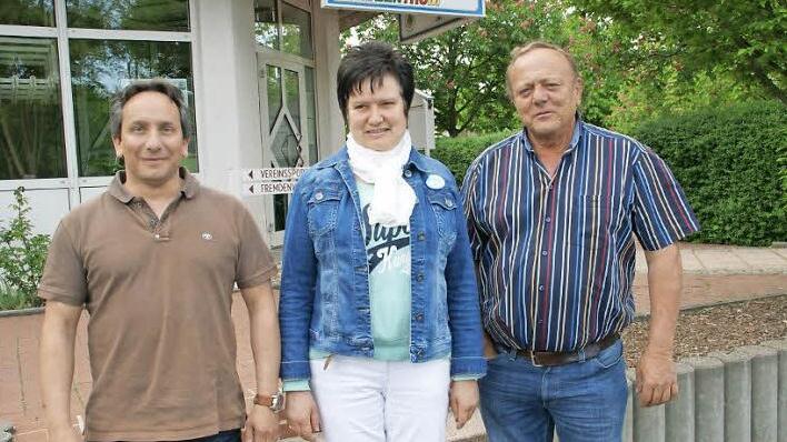 Das "Sternstübla" ist mit ihnen verknüpft: Anita Amend mit Wolfgang Albert und Carsten Brenk (links). Der Bürgertreff ist neuer Anlaufpunkt in der Großgemeinde Oberaurach. Foto: Sabine Weinbeer