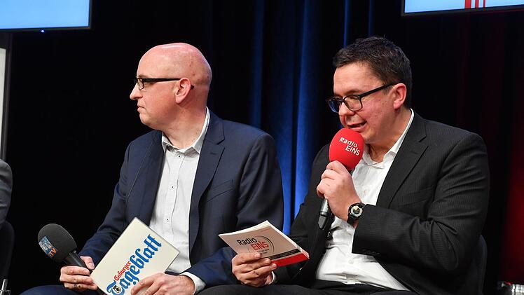 Impressionen vom Coburger Regionentalk im Kongresshaus zur LandratswahlFoto: Ronald Rinklef