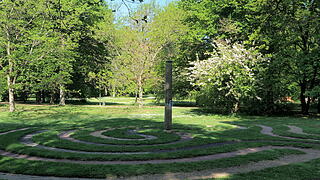 Landschaftsgarten im englischen Stil