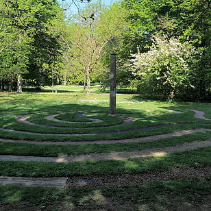 Landschaftsgarten im englischen Stil