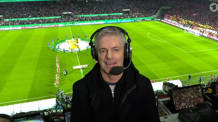 "Sportschau"-Reporter Tom Bartels kommentierte am Mittwochabend die Pokal-Begegnung 1. FC Köln gegen Bayern München.