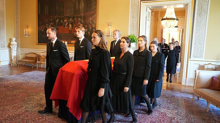 Nach dem Tod von K&ouml;nig Harald