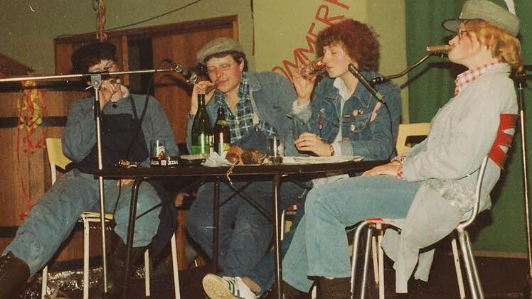 Schon bei ihrem ersten Auftritt im Jahr 1983 zeigte Christa Kauppert ihr Talent.