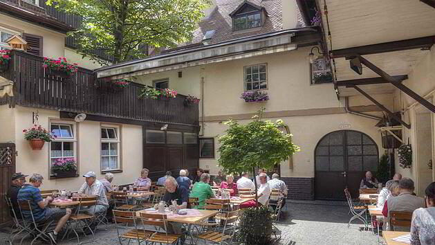 Brauerei Spezial in Bamberg öffnet Innenhof für Gäste