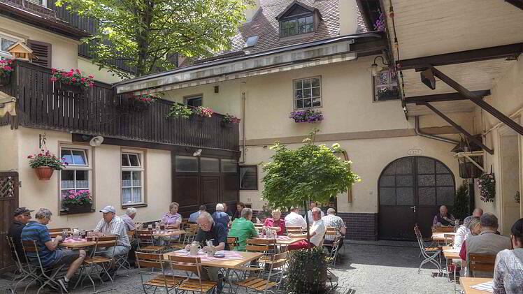 Brauerei Spezial in Bamberg öffnet Innenhof für Gäste