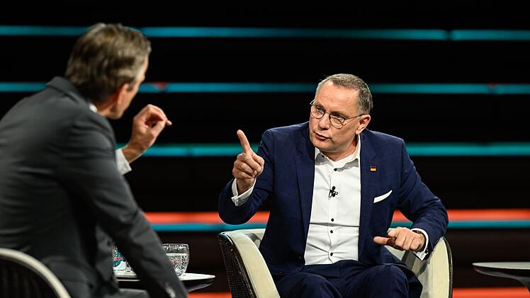 Markus Lanz und Tino Chrupalla lieferten sich ein hitziges Wortgefecht, als es um die Gefahr Russlands für Deutschland ging.