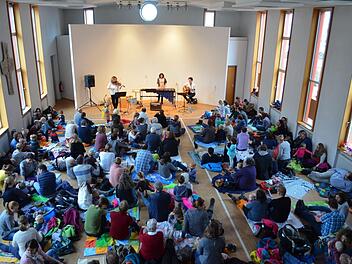 Ein "Nestmusik"-Konzert, bei dem die Jüngsten willkommen sind.  Foto: Nestmusik