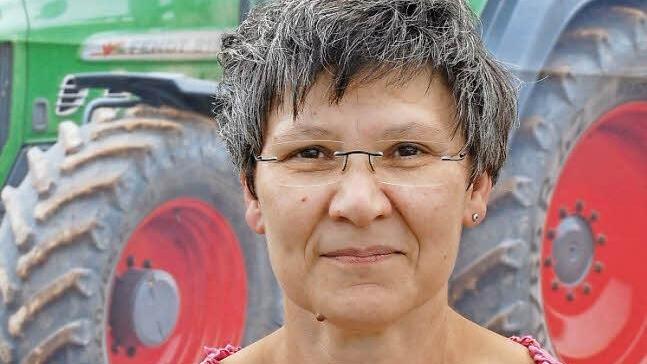 Kreisbäuerin Marion Warmuth wollte moderne Landwirtschaft für die Öffentlichkeit transparent machen. Foto: Andreas Welz