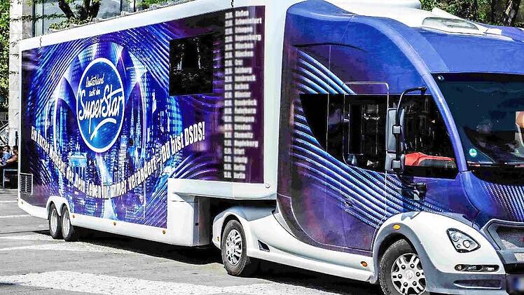 Der DSDSTruck von RTL  Foto: RTL