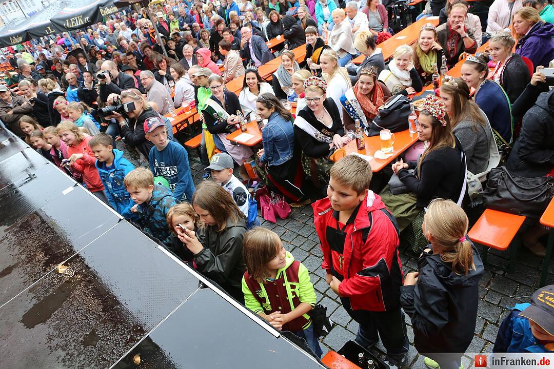 Korbmarkt Lichtenfels 2016 am Samstag