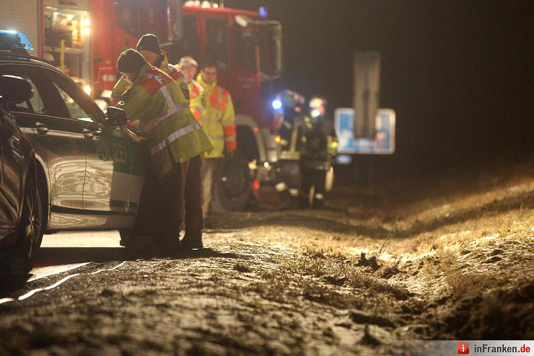 Schwerer Unfall auf der A70