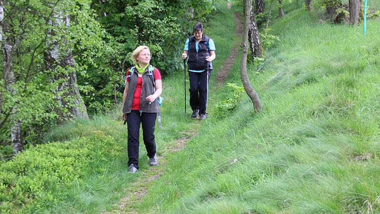 Der nördliche Landkreis Kronach ist eine abwechslungsreiche Wanderregion