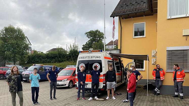 Großer Zuspruch beim "Nachwuchsgewinnungstag" der Bad Brückenauer Feuerwehr.