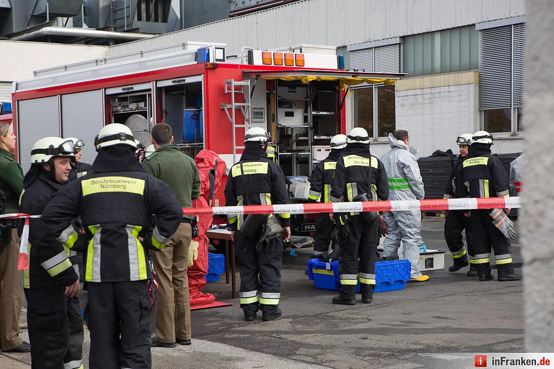 Chemieunfall in Nürnberg