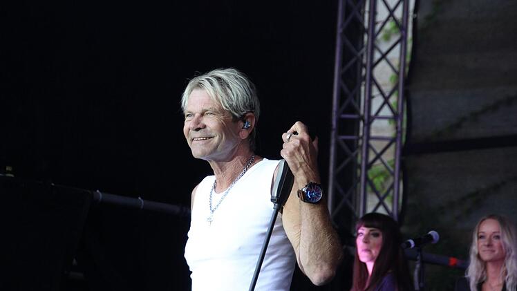 Matthias Reim beim Konzert in TambachMarieke Fiala