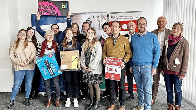 Das sind die Gewinner der Radelaktion.