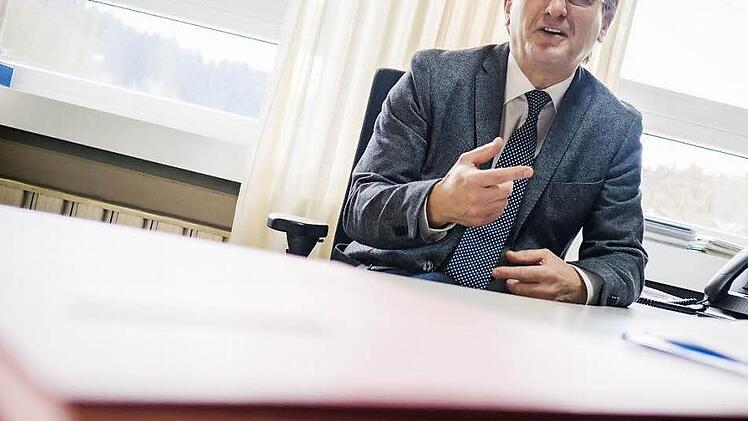 Rainer Detsch trat in Stockheim ohne Gegenkandidaten zur Wahl an.  Foto: Marian Hamacher