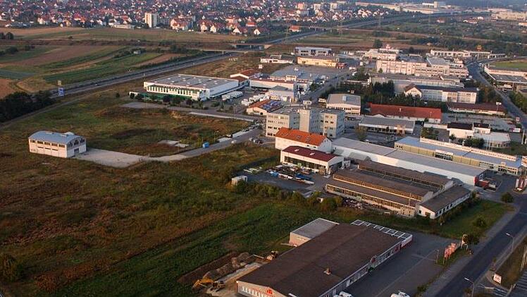 Das Gewerbegebiet 2001