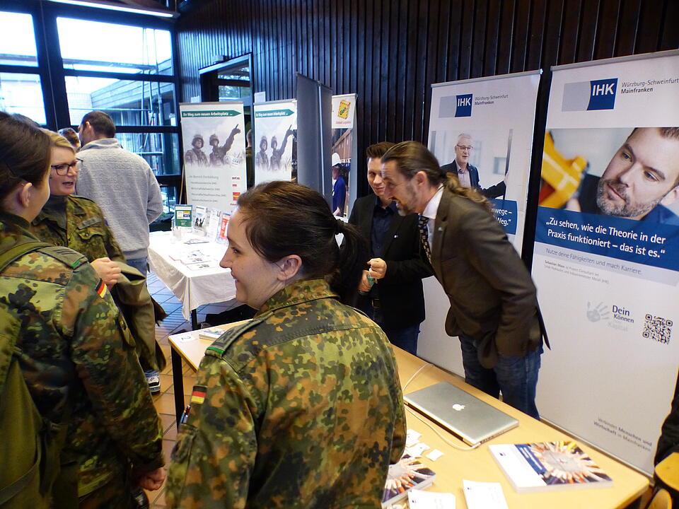 Jobmesse der Bundeswehr