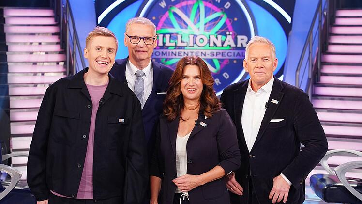 Gemeinsam mit Till Reiners, Katarina Witt und Johannes B. Kerner erspielten die Promis 285.000 Euro.