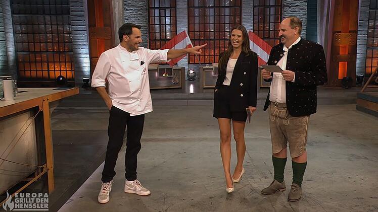 "Dessert-Gott" Johann Lafer stellte in seinem ersten Kochduell gegen Henssler ein Dessert zur Aufgabe.