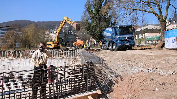 Eindrücke von der Baustelle Rosengarten. Foto: Ralf Ruppert