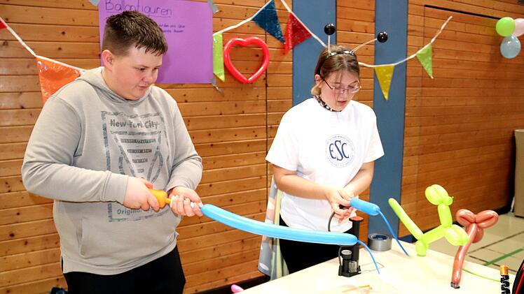 ESC-Kinderfasching in der Höchstadter Aischtalhalle.  Foto: Johanna Blum