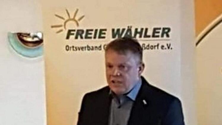 Erich Biermann warb um Unterstützung im Wahlkampf.    Foto: privat