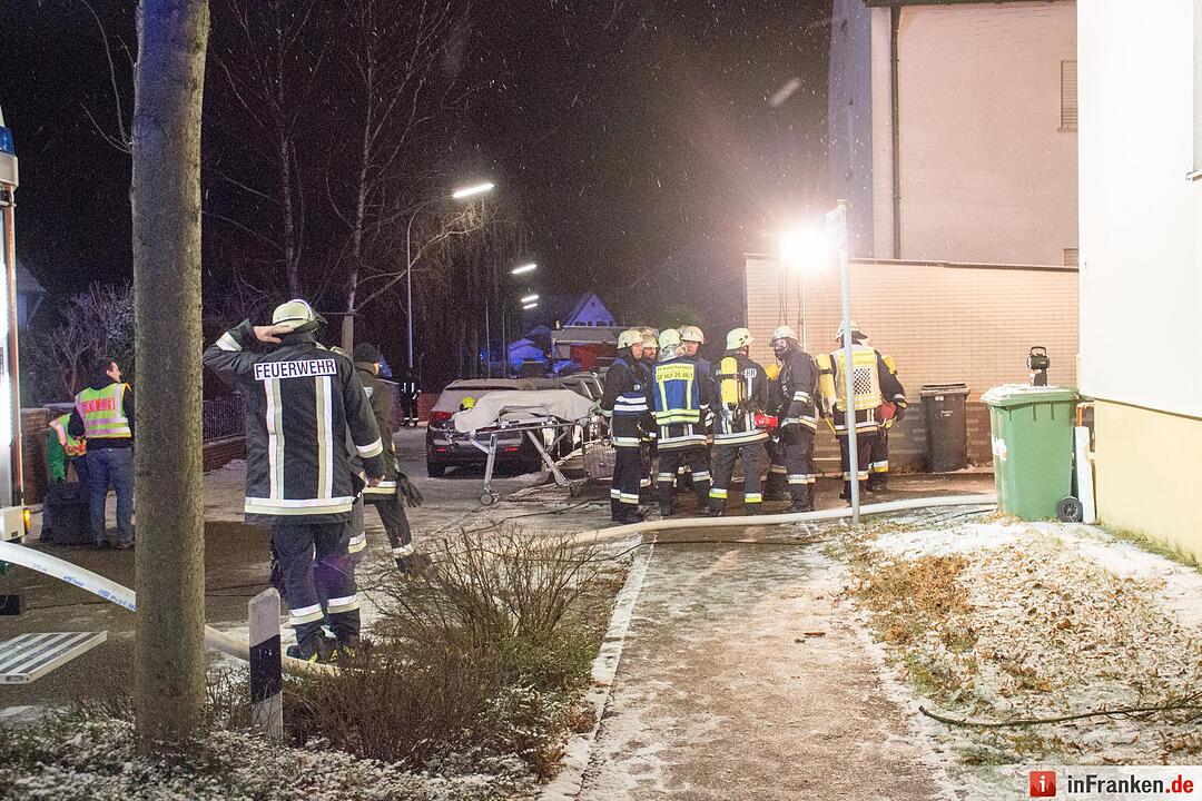 Mehrfamilienhaus in Schwabach nach Wohnungsbrand nicht mehr bewohnbar