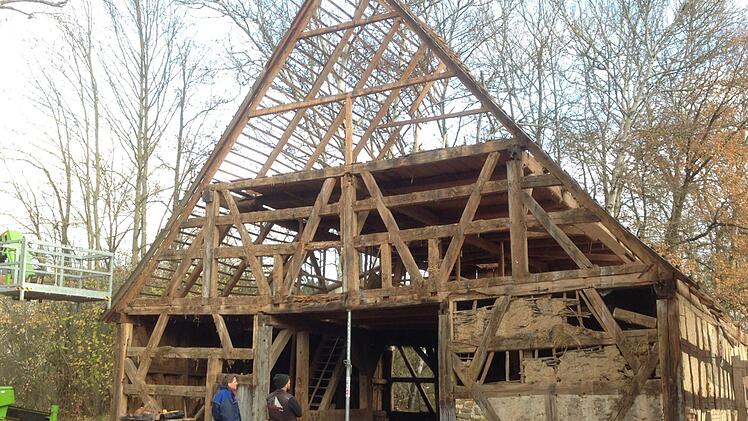Jetzt soll das Bauwerk ins Freilandmuseum Bad Windsheim umziehen. Foto: Freilandmuseum Bad Windsheim