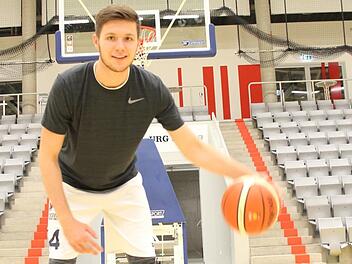 2,06-Meter-Mann Max von der Wippel ging von 2012 bis 2017 für die Dresden Titans in der ProA und ProB auf Korbjagd.  Foto: Maximilian Glas