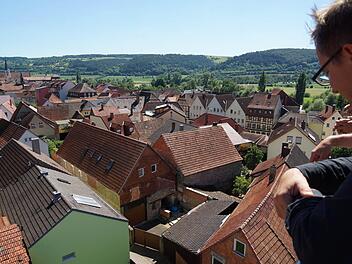 Die Dachlandschaft ist in der Altstadt noch weitgehend ungestört, wie der Blick vom Baderturm zeigt. Fotos: Arkadius Guzy